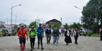 420 километров в пути: участники велопробега "Огонь Победы" доехали до Долинска и движутся к финишу - News.Astv.Ru