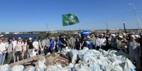 Сотрудники Центра защиты леса Бурятии приняли участие в субботнике на берегу Лены в рамках акции «Вода России» - Рослесозащита Республики Бурятия