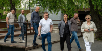 В городском парке Южно-Сахалинска идет благоустройство - ТИА Острова