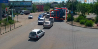 В Улан-Удэ микроавтобус столкнулся с грузовиком - ВостокТелеИнформ