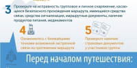 Памятка населению: перед началом путешествия. - Козульский район