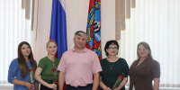 Глава города с участниками конкурса - Администрация г. Рубцовск