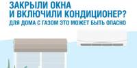 Кондиционер и газовое оборудование в закрытой комнате — опасное сочетание.. - Пугачёвский район