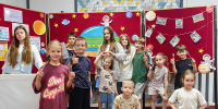 На летней досуговой площадке «Планета детства» прошёл третий день смены - Культурно-досуговый центр
