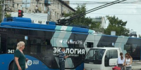 Массовое ДТП произошло в Чите с участием троллейбуса - Байкал24