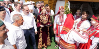 «Россия – это все мы!» - Артём Здунов и Рустам Минниханов приняли участие в национально-фольклорном празднике «Сабантуй» - Вестник Мордовии