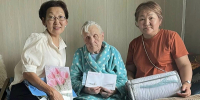 В Бурятии труженица тыла отметила 89-летие - ИА Байкал-Daily