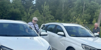 Два новых автомобиля LADAVesta получили от регионального Отделения СФР калужане, ранее пострадавшие на производстве. - Администрация Кировского района
