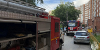 Названа причина пожара в доме на Красноармейском проспекте - ТК Первый Тульский