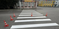 В Калуге за неделю разметили несколько улиц - Калужская неделя