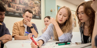Преподаватель и студенты ИИЯ МГПУ на Всероссийском форуме «Истоки. Школа» - МГПУ