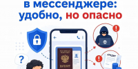 Паспорт в мессенджере: удобно, но небезопасно - Министерство цифрового развития и связи