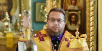 В Успенском кафедральном соборе Яранска совершили молебен с акафистом Спасителю - Яранская епархия