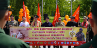 Руководство Управления Росгвардии по Саратовской области приняло участие в церемонии увековечивания памяти бойцов, погибших в ходе проведения специальной военной операции - Росгвардия