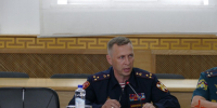 Врио начальника Управления Росгвардии по Республике Тыва Александр Новоселов принял участие в объединенной пресс-конференции правоохранительных органов  по розыску пропавших детей - Росгвардия