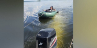 Слабовидящий рыбак на надувной лодке потерялся в камышах на Воронежском водохранилище - РИА Воронеж