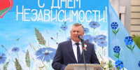 глава округа Александр Голуб принял участие в торжествах, посвященных Дню Независимости Республики Беларусь - фото - 5 - Починковский район
