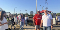 «Код Волжского»: представители региональных медиа познакомились с арт-парком «Ультра 100» - Администрация г. Волжский