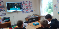 Познавательный час «Мультики + дети = весёлое лето» в п. Грачевка - Зеленоградское объединение библиотек