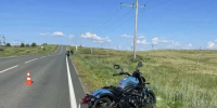 Под Гаем мотоциклист не справился с управлением и опрокинулся - ProOren.Ru