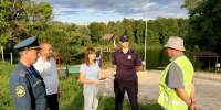 В нашем округе продолжается активная работа по обеспечению безопасности детей во время летних каникул. - Ракитянский район