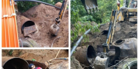 В Румянцево продолжается строительство нового водопровода - Газета Истра сегодня