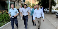 Олег Денисов проконтролировал благоустройство террриторий Ленинского района - Город Пенза