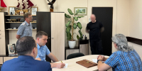 Прокурор Дзержинского района г. Волгограда провел прием по личным вопросам осужденных, содержащихся в ИЦ-1 - УФСИН России