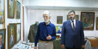 В Музее боевой славы Дома книги открылась выставка картин «Портреты войны» художника из Дзержинска Авеля Ивановича Смирнова, посвященная Великой Отечественной войне. - Администрация г. Дзержинск