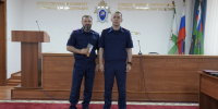 В следственном управлении СК России по Республике Ингушетия поздравили офицера с присвоением очередного специального звания - Следственный комитет