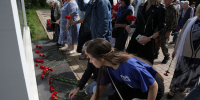 Воскресенцы почтили память земляков-ополченцев - Единая Россия