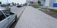 Тротуар на Набережной Приволжского затона отремонтировали по нацпроекту - Администрация города