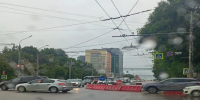 Из-за коммунальной аварии на Памятнике Славы Московский проспект сковали огромные пробки - Bloknot-Voronezh.Ru