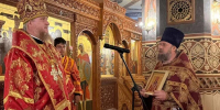 Архиепископ Бежецкий и Удомельский Каллистрат совершил Божественную литургию в храме Новомучеников и Исповедников Российских в Бутове - Удомельское Благочиние