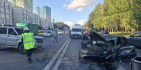 Жесткое ДТП с тремя авто произошло на проспекте Гагарина в Нижнем Новгороде - НИА Нижний Новгород