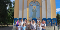 Паломничество учителей Козельской гимназии к блаженной Матроне Московской - Козельская епархия