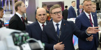 Михаил Мишустин и зарубежные гости оценили стенд Южного Урала на Иннопром - Южноуральская панорама