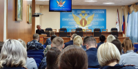 Сотрудник УГИБДД МВД Марина Булдакова провела профилактическое занятие с сотрудниками УФСИН - УФСИН