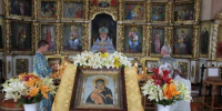 «Подаждь нам помощь мольбами Твоими, Пречистая Богородице…». Божественная литургия в Успенском храме г. Мглина - Мглинское благочиние