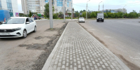 В Астрахани на Набережной Приволжского затона отремонтировали тротуар - Astrakhanpost.Ru