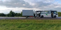 Под Канском в ДТП с пассажирским автобусом пострадали три человека - ИА Запад24