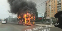 Троллейбус сгорел на проспекте Ленина в Туле - ИА Тульская служба новостей