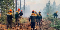 Более 70 человек борются с огнём в лесах Бурятии - ГТРК Бурятия