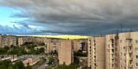 грозовое небо в городе - ИА Nord-News.Ru