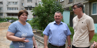 В Твери продолжается благоустройство придомовых территорий - Администрация г. Тверь