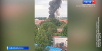 На Софийской улице тушили пожар в двух ангарах - ГТРК Санкт-Петербург