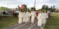 «Венок дружбы»: в Золотой Ниве прошёл яркий фестиваль национальных культур. - Оконешниковский район