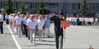 В Новосибирском военном институте Росгвардии состоялась встреча выпускников первого выпуска, состоявшегося 50 лет назад - Росгвардия