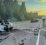 Автомобиль загорелся после ДТП: есть пострадавшие - Телекомпания ТВ-21