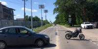 Мотоциклист пострадал в ДТП под Воронежем - Обозреватель.Врн